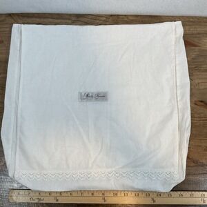 Vintage Victorian Hopeless Romantic White Cotton Lace Bag